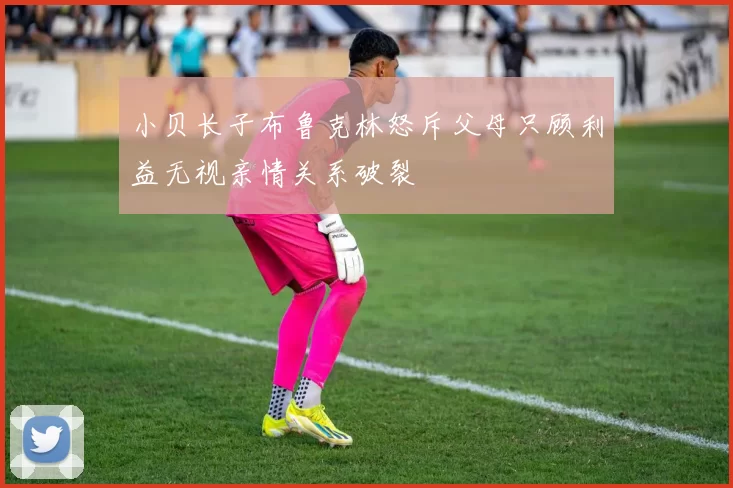 小贝长子布鲁克林怒斥父母只顾利益无视亲情关系破裂